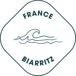 Logo France Biarritz blanc et vert 