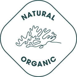 Logo Natural Organic Atlantik blanc et vert