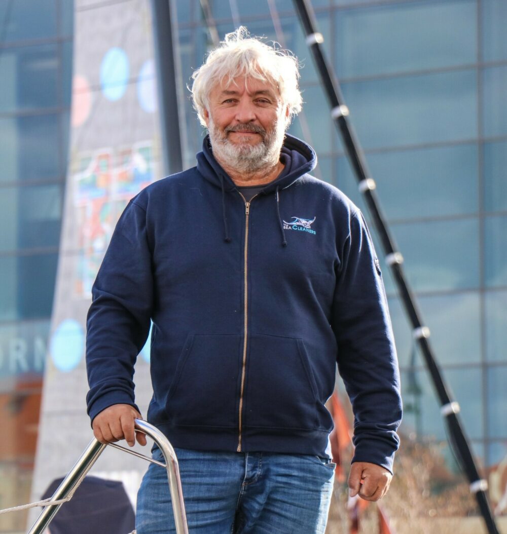 Portrait du navigateur Yvan Bourgnon 